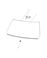 Ram Windshield Diagram - 68275578AC