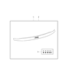 Jeep Air Deflector Diagram - 82212047AB