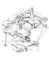 Chrysler Aspen Control Arm Diagram - 52113275AC