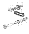 2002 Chrysler Concorde Transfer Case Shim Diagram - 4567158