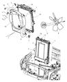 Dodge Radiator Diagram - 52029044AB