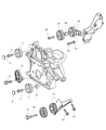 2004 Dodge Sprinter 2500 Belt Tensioner Diagram - 5117510AA