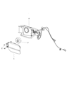 2020 Dodge Charger Fuel Door Diagram - 68436272AB