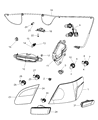 Chrysler Light Socket Diagram - 68014971AA