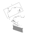 Jeep Renegade A/C Condenser Diagram - 68247204AA