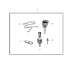 Chrysler 200 Transmitter Diagram - 68092995AB