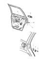 Jeep Commander Door Handle Diagram - 5HS56CGVAG