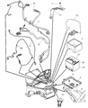 Chrysler PT Cruiser Battery Terminal Diagram - 5161516AA