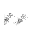 Chrysler Fuel Sending Unit Diagram - 5136022AF