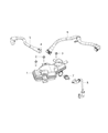 2016 Jeep Renegade PCV Valve Diagram - 4893073AA
