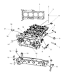 Dodge Journey Camshaft Bearing Diagram - 5047008AA