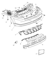 Dodge Caliber Bumper Diagram - YC95TZZAC