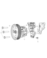 Ram Power Steering Pump Diagram - RL151727AD