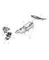 Dodge Dart Exhaust Heat Shield Diagram - 4892963AB