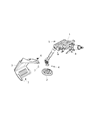 Ram ProMaster 3500 Steering Column Diagram - 1ZP20JXWAB