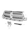 Dodge Durango Grille Diagram - 55079364AJ