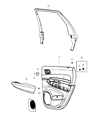 Dodge Durango Armrest Diagram - 1VZ551X9AA