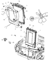 Chrysler Aspen Radiator Diagram - 52029044AD