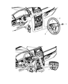 2008 Dodge Grand Caravan Steering Wheel Diagram - 1JD531DVAA