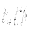 2014 Dodge Charger Seat Belt Diagram - 1HU171T5AH