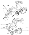 Jeep Wrangler Power Steering Pump Diagram - 52087871AD