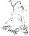 Dodge Ram 1500 ABS Control Module Diagram - 55366355AD