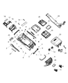 Ram 2500 Armrest Diagram - 5YJ941C5AF