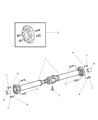 2008 Chrysler Crossfire Drive Shaft Diagram - 5127495AA