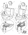 2004 Jeep Grand Cherokee Seat Cushion Diagram - 1AC581DVAA