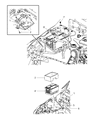 Dodge Durango Battery Cable Diagram - 56051752AC