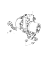 Dodge Durango Power Steering Pump Diagram - 52124998AH