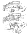 2001 Dodge Viper Ashtray Diagram - D221SX8