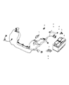 Ram Battery Cable Diagram - 68430568AD