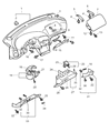 2000 Chrysler Sebring Air Bag Diagram - MR471406