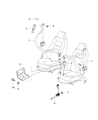 Ram ProMaster City Seat Belt Diagram - 5YG72LXHAA