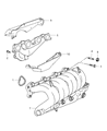 2004 Dodge Neon Intake Manifold Diagram - 4884065AE