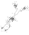 Dodge Durango Catalytic Converter Diagram - 68492240AA