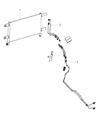 2022 Ram 3500 Transmission Oil Cooler Hose Diagram - 68359844AD