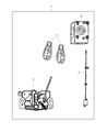 Jeep Transmitter Diagram - 68051666AC