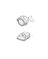 Jeep Horn Diagram - 68256228AB