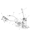Chrysler Cirrus Shift Cable Diagram - 4765019AB