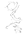 2018 Dodge Challenger Power Steering Hose Diagram - 68078545AG