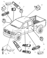 Chrysler PT Cruiser Seat Switch Diagram - 4602697AA