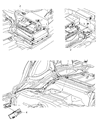 Chrysler Battery Cable Diagram - 68087183AB
