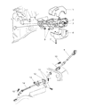 Jeep Steering Shaft Diagram - 52080012AF