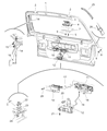 Jeep Lift Support Diagram - 55075705AB