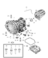 Ram Dakota Automatic Transmission Output Shaft Seal Diagram - 52852998AA