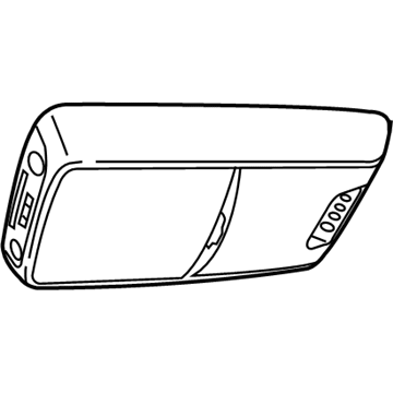 Dodge 56043192AG MEDIA SYSTEM Monitor with DVD