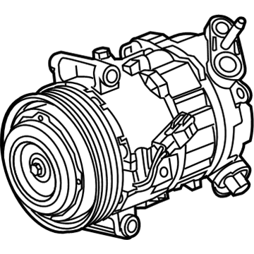 Jeep Cherokee A/C Compressor - 68103197AD