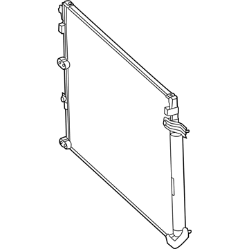 Mopar 68195662AA Condenser A/C